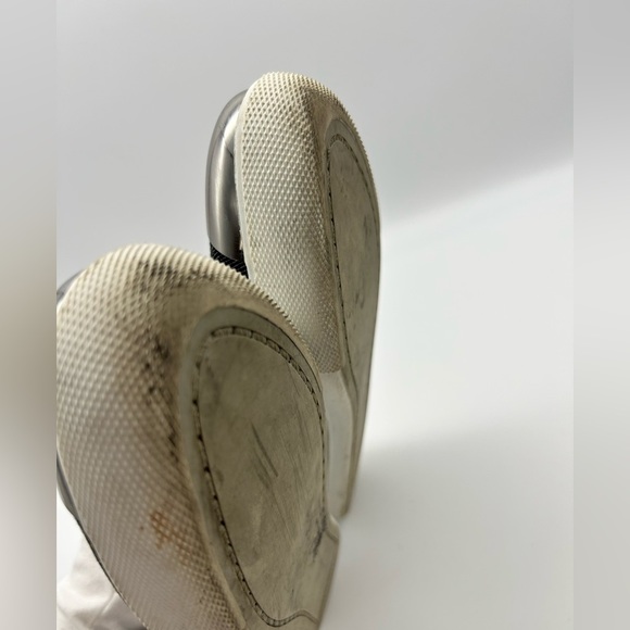 Miu miu jeans slip shoes flats athletic shoes with metal toe signed 38 - Picture 9 of 13